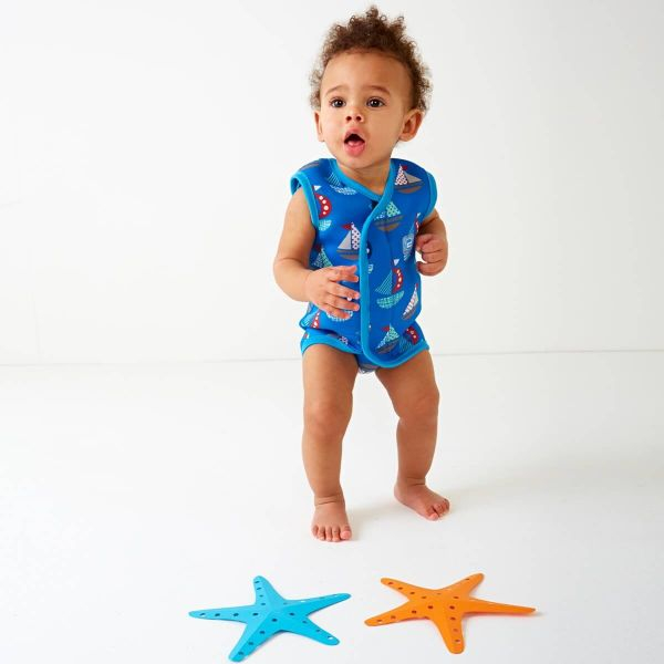 Costum neopren cu velcro bebeluşi - Baby Wrap™ Micul Navigator [2]