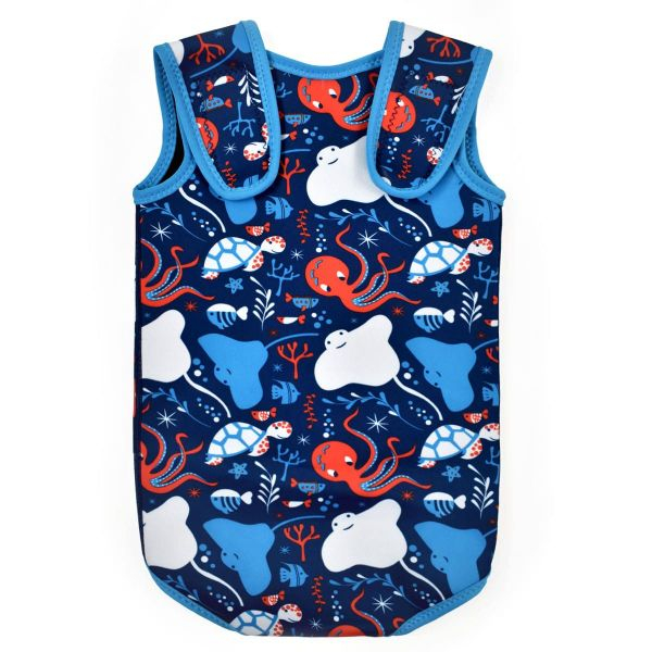 Costum neopren cu velcro bebeluşi - Baby Wrap™ Din Ocean [2]