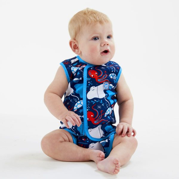 Costum neopren cu velcro bebeluşi - Baby Wrap™ Din Ocean [3]