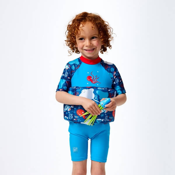 Costum înot plutitor/protecție UV copii-UV Floatsuit Sea life [6]