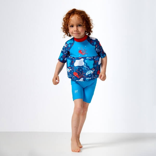 Costum înot plutitor/protecție UV copii-UV Floatsuit Sea life [5]