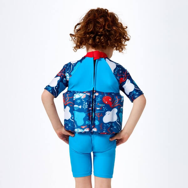 Costum înot plutitor/protecție UV copii-UV Floatsuit Sea life [4]