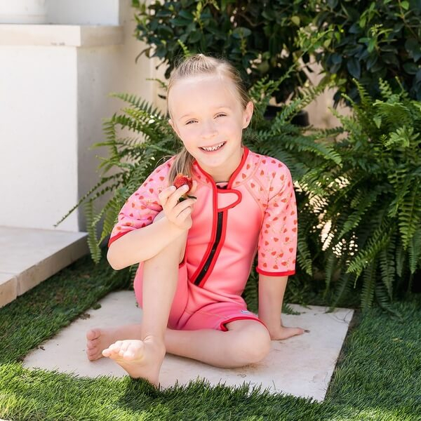 Costum neopren copii - Shorty Wetsuit Strawberry Field [7]