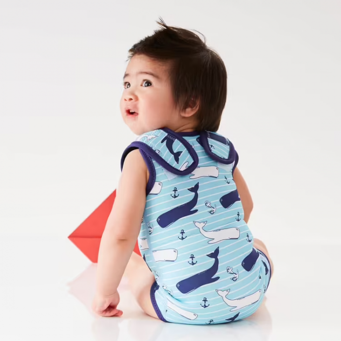 Costum neopren cu velcro bebeluşi - Baby Wrap™ Balene Uriaşe [3]