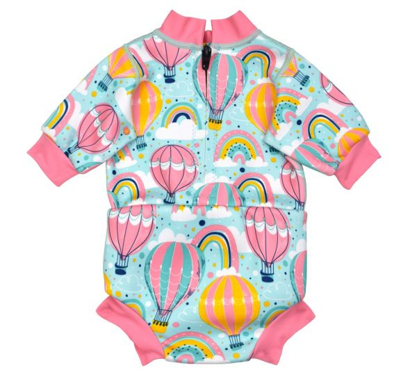 Costum neopren/scutec bebeluşi - Happy Nappy™ Sus Departe Roz [2]