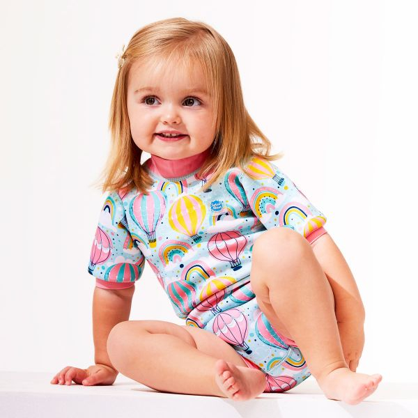 Costum neopren/scutec bebeluşi - Happy Nappy™ Sus Departe Roz [3]