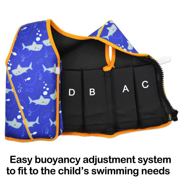Vestă înot 8 plutitoare copii - Go Splash Jacket Went to sea [5]