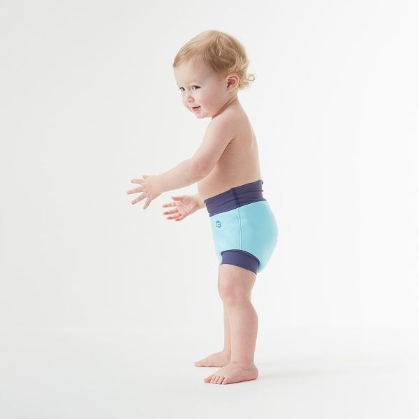Slip înot/scutec de apă copii - Happy Nappy™ Albastru Cobalt [3]