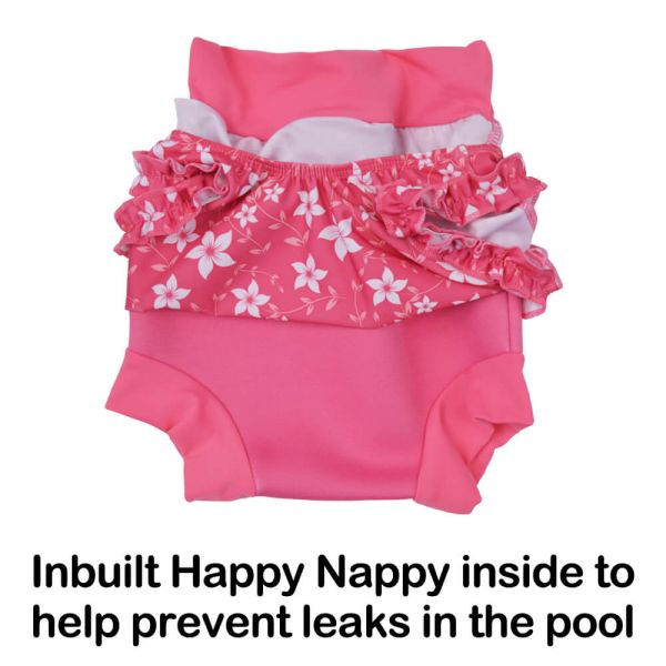 Costum înot/scutec de apă bebeluşi - Happy Nappy™ 5 Rațuşte [5]
