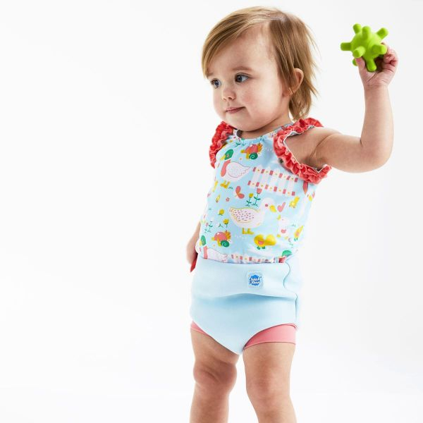 Costum înot/scutec de apă bebeluşi - Happy Nappy™ 5 Rațuşte [3]