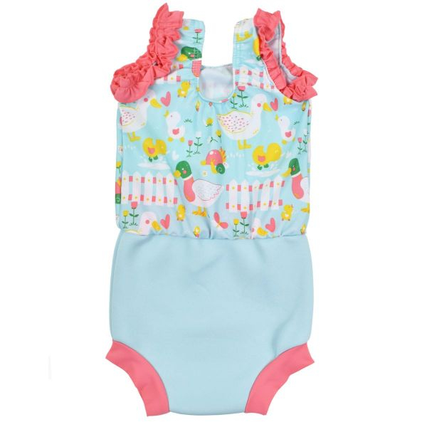 Costum înot/scutec de apă bebeluşi - Happy Nappy™ 5 Rațuşte [2]