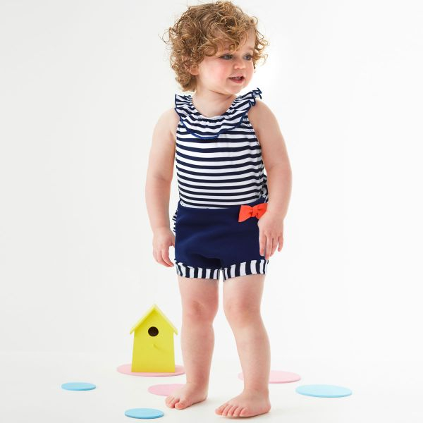 Costum înot/scutec de apă bebeluşi - Happy Nappy™ Nautic [3]