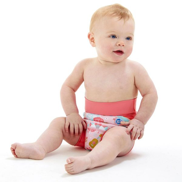 Slip înot/scutec de apă bebeluşi - Happy Nappy™ Bufnițe şi Pisicuțe [3]