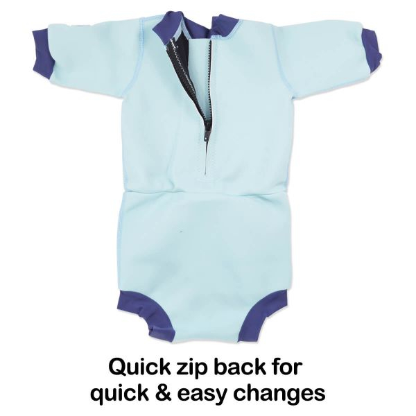 Costum neopren/scutec bebeluşi - Happy Nappy™ Sus Departe Bleu [7]
