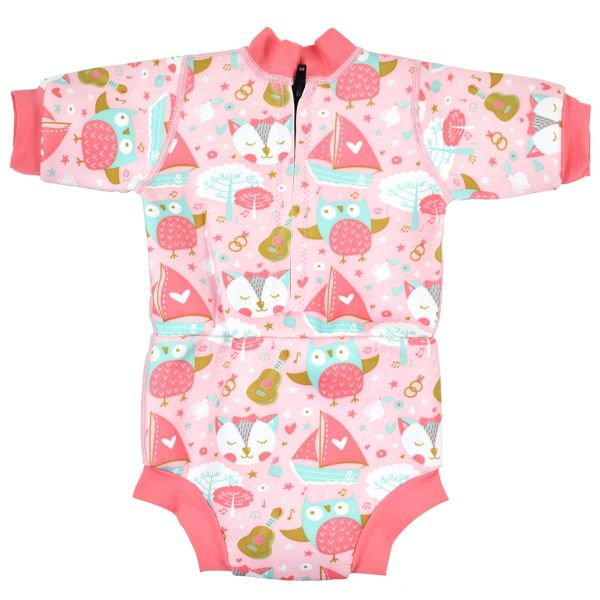 Costum neopren/scutec bebeluşi - Happy Nappy™ Bufnițe şi Pisicuțe [2]