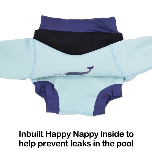 Costum neopren/scutec bebeluşi - Happy Nappy™ Balene Uriaşe [4]