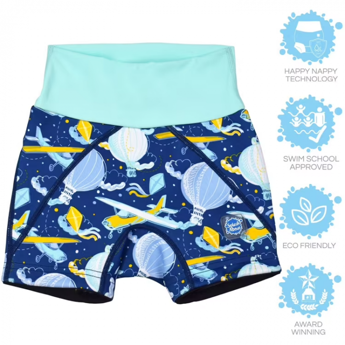 Pantalon scurt înot copii - Splash Jammers Sus Departe Bleu [5]