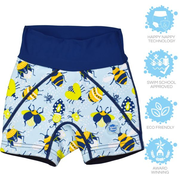 Pantalon scurt înot copii - Splash Jammers Zumzetul Gâzelor [6]