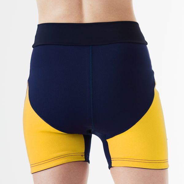 Pantalon scurt înot/incontinență adulți  - Splash Jammers Marin/Galben [4]