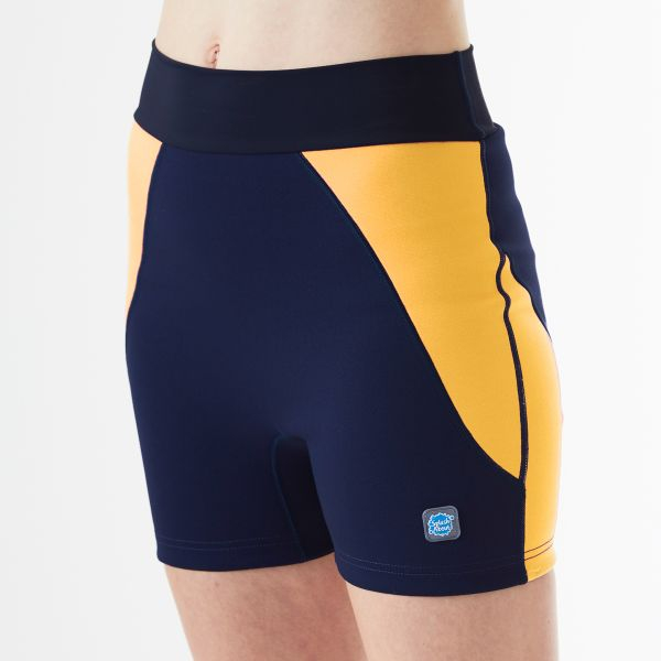 Pantalon scurt înot/incontinență adulți  - Splash Jammers Marin/Galben [3]