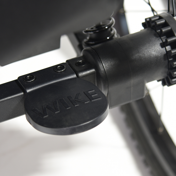Remorcă pentru bicicletă 3 în 1 Wike Premium Double cu suspensie [16]