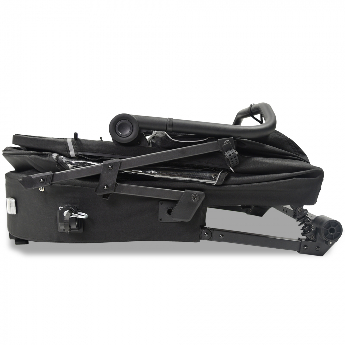 Remorcă pentru bicicletă 3 în 1 Wike Premium Double cu suspensie [12]