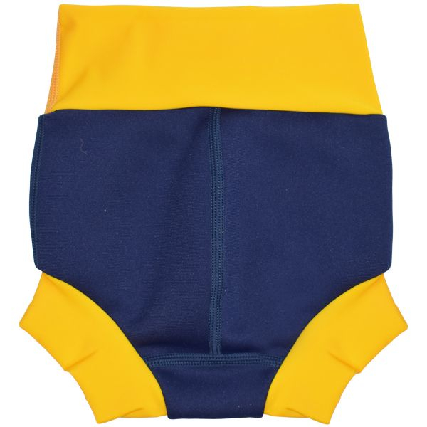 Slip înot/scutec de apă bebeluşi - Happy Nappy™ Albastru & Galben [2]