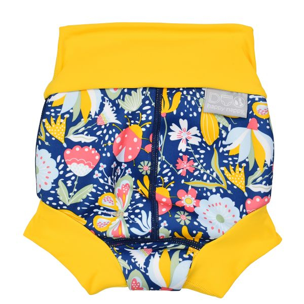 Slip înot/scutec de apă bebeluşi - Happy Nappy DUO™ Farmecul Florilor [2]
