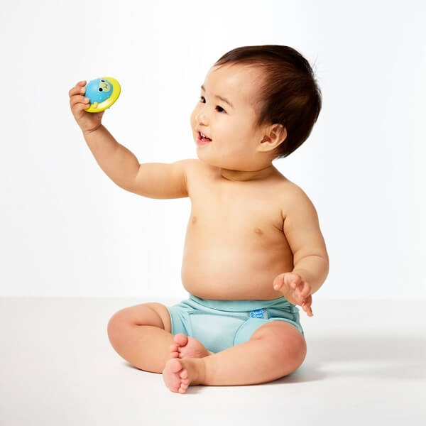 Slip înot/scutec de apă bebeluşi - Happy Nappy DUO™ Pistachio [4]