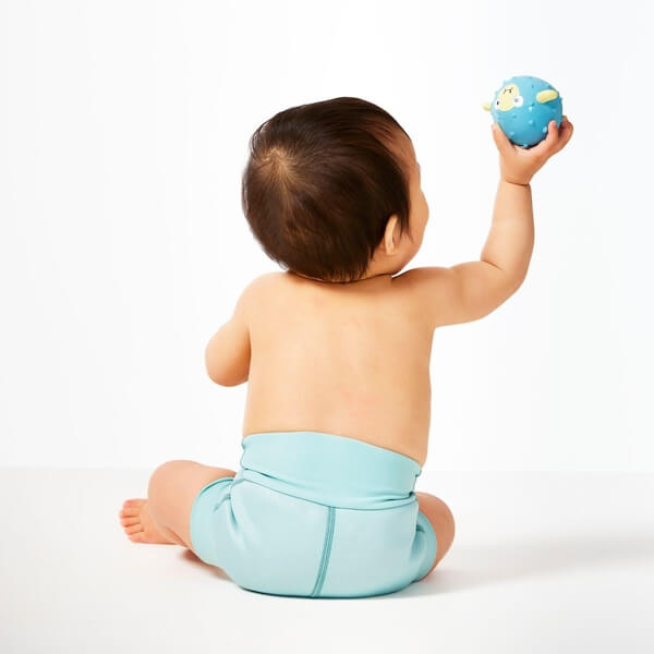Slip înot/scutec de apă bebeluşi - Happy Nappy DUO™ Pistachio [5]