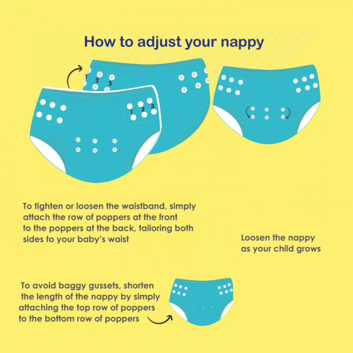 Slip înot/scutec de apă bebeluşi - Swim Nappy Albastru Cobalt [4]