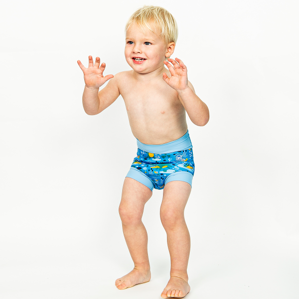 Slip înot/scutec de apă bebeluşi - Happy Nappy™ Lacul Crocodililor [5]
