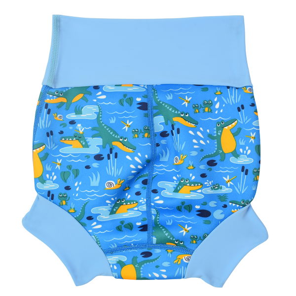 Slip înot/scutec de apă bebeluşi - Happy Nappy™ Lacul Crocodililor [2]