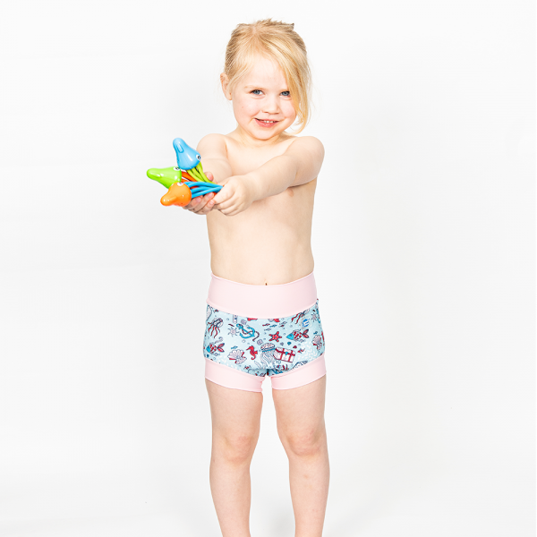 Slip înot/scutec de apă bebeluşi - Happy Nappy™ Comoara Ascunsă [5]