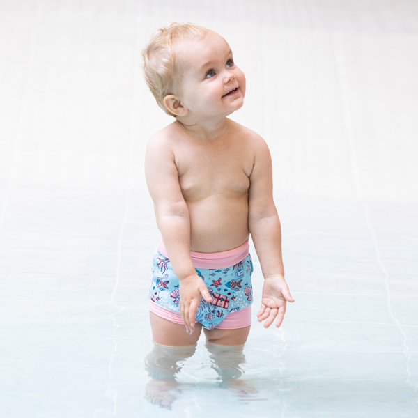 Slip înot/scutec de apă bebeluşi - Happy Nappy™ Comoara Ascunsă [4]