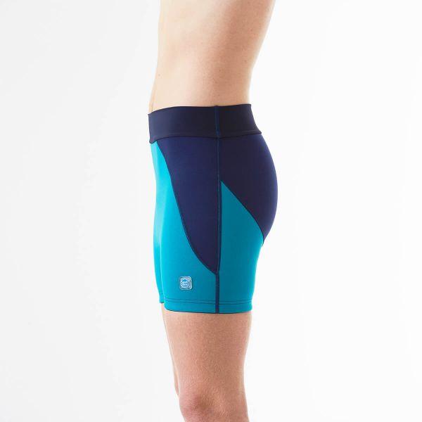 Pantalon scurt înot/incontinență adulți  - Splash Jammers Marin/Jad [4]