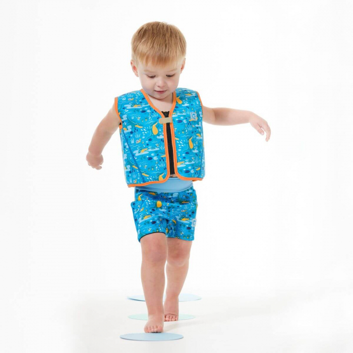 Vestă înot 8 plutitoare copii - Go Splash Jacket Croc Creec [4]