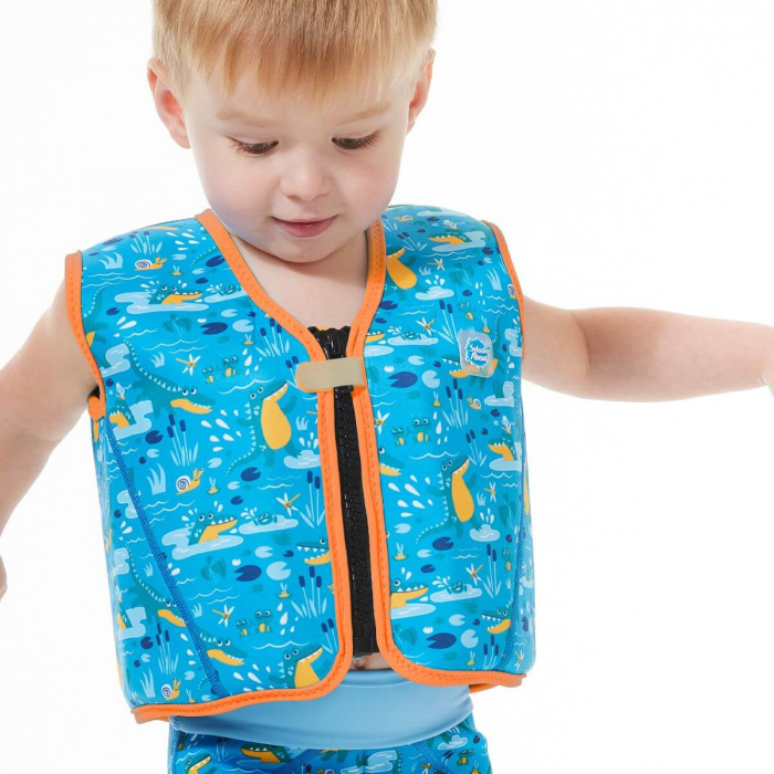 Vestă înot 8 plutitoare copii - Go Splash Jacket Croc Creec [3]