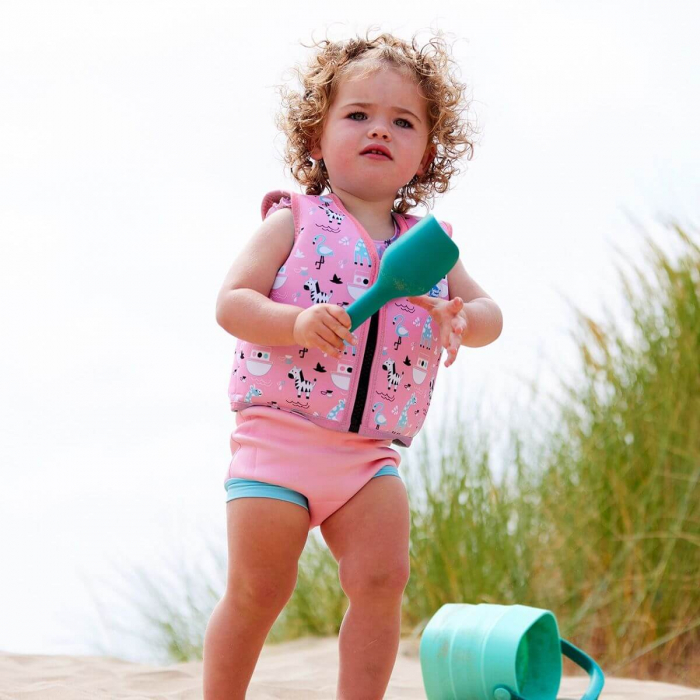 Vestă înot copii - Go Splash Swim Vest Pink Ark [5]