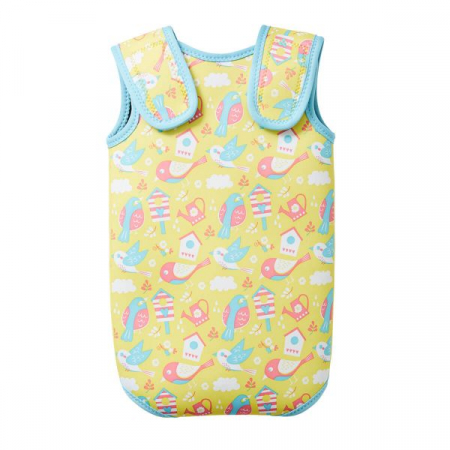 Costum neopren cu velcro bebeluşi - Baby Wrap™ Păsări de Grădină [1]