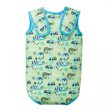 Costum neopren cu velcro bebeluşi - Baby Wrap™ Gegoşii Verzi [1]