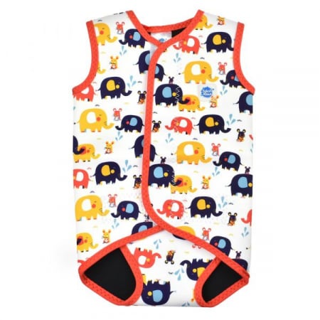 COSTUME NEOPREN BEBELUŞI - Costum neopren cu velcro bebeluşi - Baby Wrap™ Micii Elefanți