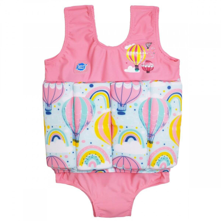 Costume plutitoare fete Floatsuit - Costum înot plutitor fete - Floatsuit Over the rainbow