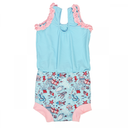 Costum înot/scutec de apă bebeluşi - Happy Nappy™ Comoara Ascunsă [1]