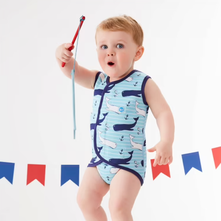 Costum neopren cu velcro bebeluşi - Baby Wrap™ Balene Uriaşe [1]