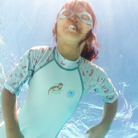 Costum protecție UV/neopren copii - UV Sun & Sea Playful Otters [3]