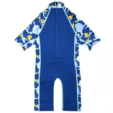 Costum protecție UV/neopren copii - UV Sun & Sea Sus Departe Bleu [1]
