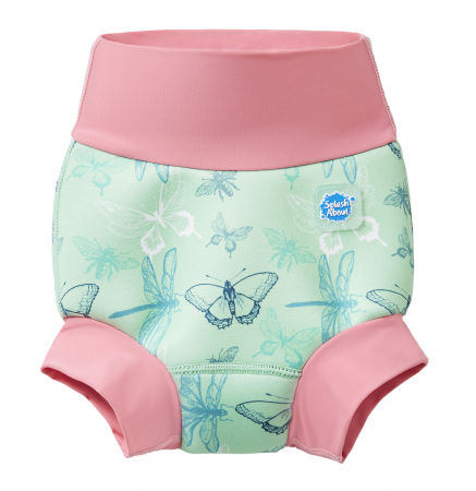 Slipi înot/scutec Happy Nappy - Slip înot/scutec de apă bebeluşi - Happy Nappy™ Libelule