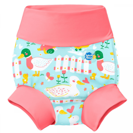 Slipi înot/scutec Happy Nappy - Slip înot/scutec de apă bebeluşi - Happy Nappy™ 5 Rațuşte