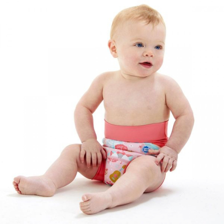 Slip înot/scutec de apă bebeluşi - Happy Nappy™ Bufnițe şi Pisicuțe [2]